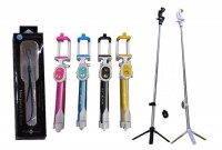 Bastón tripode bluetooth para selfie